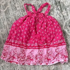 GAP Pink Floral Kids Dress
